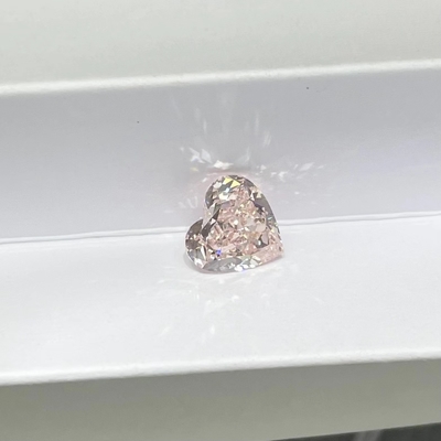 بالجملة الماس الصناعي الوردي المختبر النضج الماس شكل القلب 1.78ct