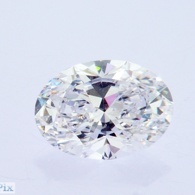 2.4ct المختبر المزروع CVD الماس الأبيض الشكل البيضاوي VS الوضوح مع شهادة IGI