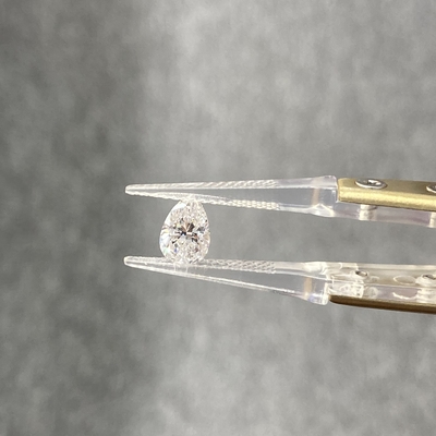 1.02ct G VVS1 بير كوت CVD مختبر صنع الماس الأبيض لتصنيع المجوهرات