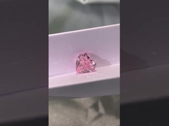 القلب الوردي الماس CVD