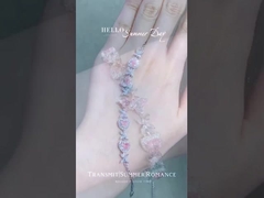 سوار الماس الوردي