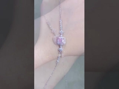 مختبر الألماس الملون الفاخر الألماس الملون السوار الماس المجوهرات الماس