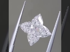 الماس المزروع في المختبر 4CT البيضاء CVD LV قطع فضفاض الماس DEF مجوهرات الديكور VS1