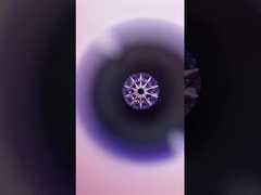 10 قلوب وأسهم شكل مستدير حلقة ماسة مزروعة في المختبر حلقة خطوبة حلقة زفاف أقراط